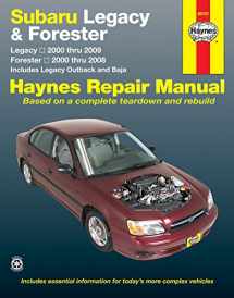 9781620920046-1620920042-Subaru Legacy (00-09) & Forester (00-08) Haynes Repair Manual (USA) (Paperback)