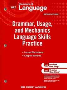 9780030994159-0030994152-Elements of Language: Grammar Usage and Mechanics Language Skills Practice Grade 8
