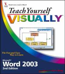9780471784883-0471784885-Teach Yourself VISUALLY Microsoft Word 2003