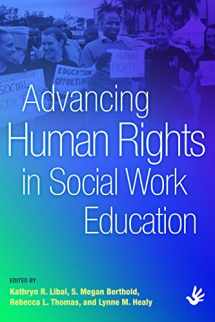 9780872931732-0872931730-Advancing Human Rights in Social Work Education