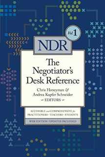 9780982794616-0982794614-Negotiator's Desk Reference (The Negotiator's Desk Reference)