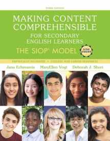 9780134530093-0134530098-Making Content Comprehensible for Secondary English Learners: The SIOP Model