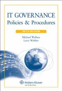 9781454825609-145482560X-IT Governance: Policies & Procedures, 2014 Edition with CD