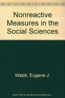 9780395307670-0395307678-Nonreactive Measures in the Social Sciences