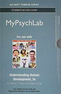 9780205988013-0205988016-NEW MyLab Psychology without Pearson eText -- Standalone Access Card -- for Understanding Human Development (3rd Edition)