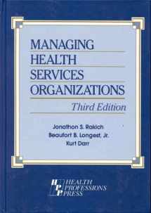 9781878812094-1878812092-Managing Health Services Organizations 3rd Ed