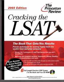 9780375762529-0375762523-Cracking the LSAT with Sample Tests on CD-ROM, 2003 Edition (Graduate Test Prep)