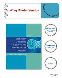 9781118157381-1118157389-Elementary Differential Equations and Boundary Value Problems, Binder Ready Version