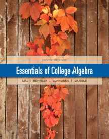 9780321912152-0321912152-Essentials of College Algebra with MyMathLab Pearson eText Access Card (Lial/Hornsby/Schneider/Daniels)