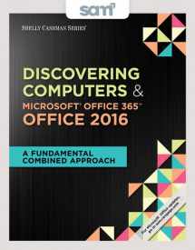 9781337217538-1337217530-Bundle: Shelly Cashman Series Discovering Computers & Microsoft Office 365 & Office 2016: A Fundamental Combined Approach, Loose-leaf Version + SAM ... MindTap Reader Multi-Term Printed Access Card