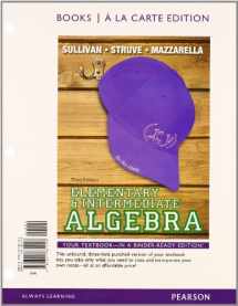 9780321915139-0321915135-Elementary & Intermediate Algebra Books a la Carte Edition Plus NEW MyLab Math with Pearson eText -- Access Card Package