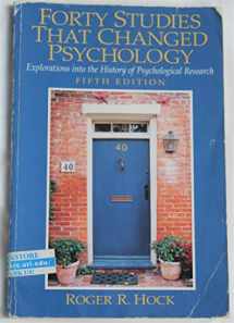 9780131147294-0131147293-Forty Studies that Changed Psychology: Explorations into the History of Psychological Research