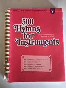 9780834193802-0834193809-500 Hymns for Instruments: Book A - Bb Clarinet, Tenor Saxophone, Baritone T.C.