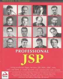 9781861003621-1861003625-Professional JSP : Using JavaServer Pages, Servlets, EJB, JNDI, JDBC, XML, XSLT, and WML