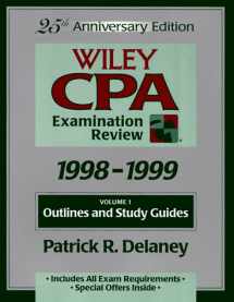 9780471247074-0471247073-Wiley CPA Examination Review, Outlines and Study Guides (25th Edition. Vol 1 of a 2 Vol Set) (Volume 1)