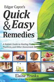 9780876046272-0876046278-Edgar Cayce's Quick and Easy Remedies