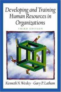 9780130894977-0130894974-Developing and Training Human Resources in Organizations (Prenticee Hall Series in Human Resources) (3rd Edition)