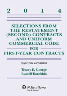 9781454840619-1454840617-Selections from the Restatement (Second) Contracts and Uniform Commercial Code for First-Year Contracts Supplement