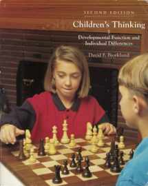 9780534210007-0534210007-Children’s Thinking: Developmental Function and Individual Differences