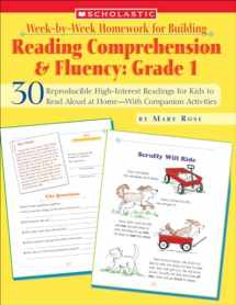 9780439616560-0439616565-Week-by-Week Homework for Building Reading Comprehension & Fluency: Grade 1