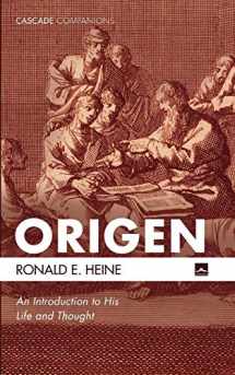 9781498288958-1498288952-Origen: An Introduction to His Life and Thought (Cascade Companions)