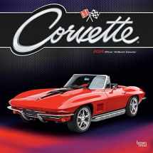 9781975466770-1975466772-Corvette OFFICIAL | 2024 12 x 24 Inch Monthly Square Wall Calendar | BrownTrout | Chevrolet Motor Muscle Car