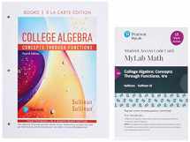 9780136166757-013616675X-College Algebra: Concepts Through Functions, Loose-Leaf Edition Plus MyLab Math with Pearson eText -- 18 Week Access Card Package
