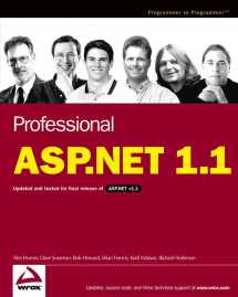 9780764558900-0764558900-Professional ASP.NET 1.1: Updated and Tested for Final Release of ASP.NET v1.1 (Programmer to Programmer)
