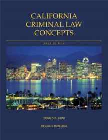 9781256521693-1256521698-California Criminal Law Concepts and Student Powernotes Package 2012 Edition