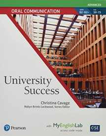 9780134652689-0134652681-University Success Oral Communication Advanced, Student Book with MyEnglishLab