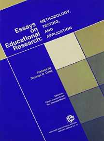 9780916690182-0916690180-Essays on Educational Research Methodology Testing and Application: Methodology, Testing, and Application (Harvard Educational Review: Reprint Series)