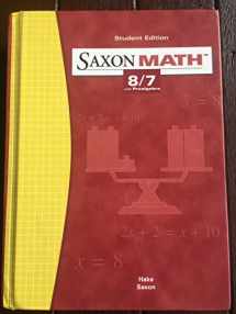9781565775091-1565775090-Saxon Math: 8/7 with Prealgebra, Student Edition 3rd Edition