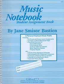 9780849760150-0849760151-GP16 - Music Notebook Student Assignment Book