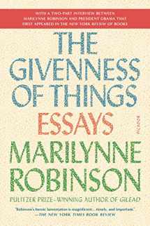 9781250097316-1250097312-The Givenness of Things: Essays