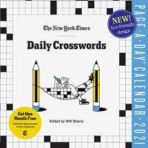 9781523511303-1523511303-The New York Times Daily Crosswords Page-A-Day Calendar for 2021