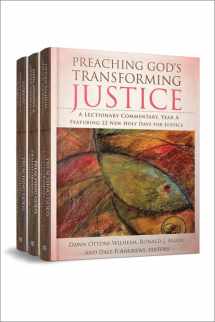 9780664259532-0664259537-Preaching God's Transforming Justice, Three-Volume Set: A Lectionary Commentary