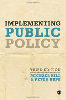 9781446266830-1446266834-Implementing Public Policy: An Introduction to the Study of Operational Governance
