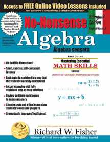 9781734588002-1734588004-No-Nonsense Algebra, Bilingual Edition English-Spanish (Stepping Stones to Proficiency in Algebra - Bilingual English/Spanish) (Spanish Edition)