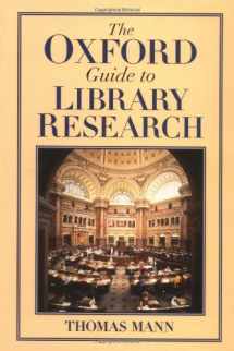 9780195123128-0195123123-The Oxford Guide to Library Research
