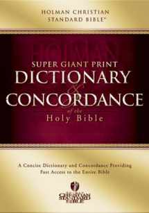9780805494891-0805494898-HCSB Super Giant Print Dictionary and Concordance