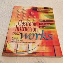 9780871205049-0871205041-Classroom Instruction That Works: Research-Based Strategies for Increasing Student Achievement