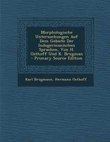9781293443514-1293443514-Morphologische Untersuchungen Auf Dem Gebiete Der Indogermanischen Sprachen, Von H. Osthoff Und K. Brugman (German Edition)
