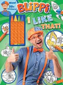 9780794445379-0794445373-Blippi: I Like That! Coloring Book with Crayons: Blippi Coloring Book with Crayons (Color & Activity with Crayons)