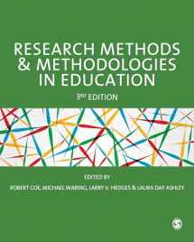 9781529729627-1529729629-Research Methods and Methodologies in Education