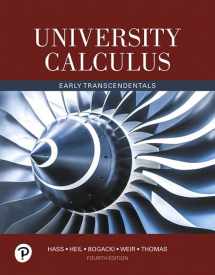 9780134995540-0134995546-University Calculus: Early Transcendentals