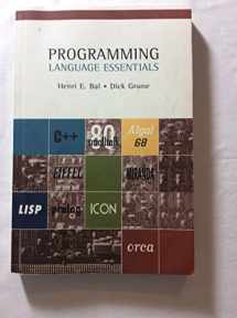 9780536673244-0536673241-Programming Language Essentials