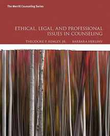 9780134409498-0134409493-Ethical, Legal, and Professional Issues in Counseling, Loose-Leaf Version (5th Edition)