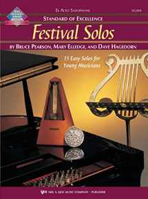 9780849756702-0849756707-W28XE - Standard of Excellence - Festival Solos Book/CD - Alto Saxophone (Book & Cd Package)