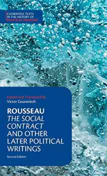 9781107150812-1107150817-Rousseau: The Social Contract and Other Later Political Writings (Cambridge Texts in the History of Political Thought)