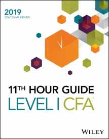 9781119531081-111953108X-Wiley 11th Hour Guide for 2019 Level I CFA Exam